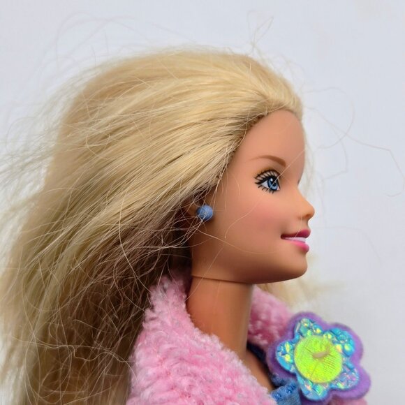 Vintage 1999 Pajama Fun Barbie Doll 26883 Target Special Edition Mattel Read - Picture 13 of 16